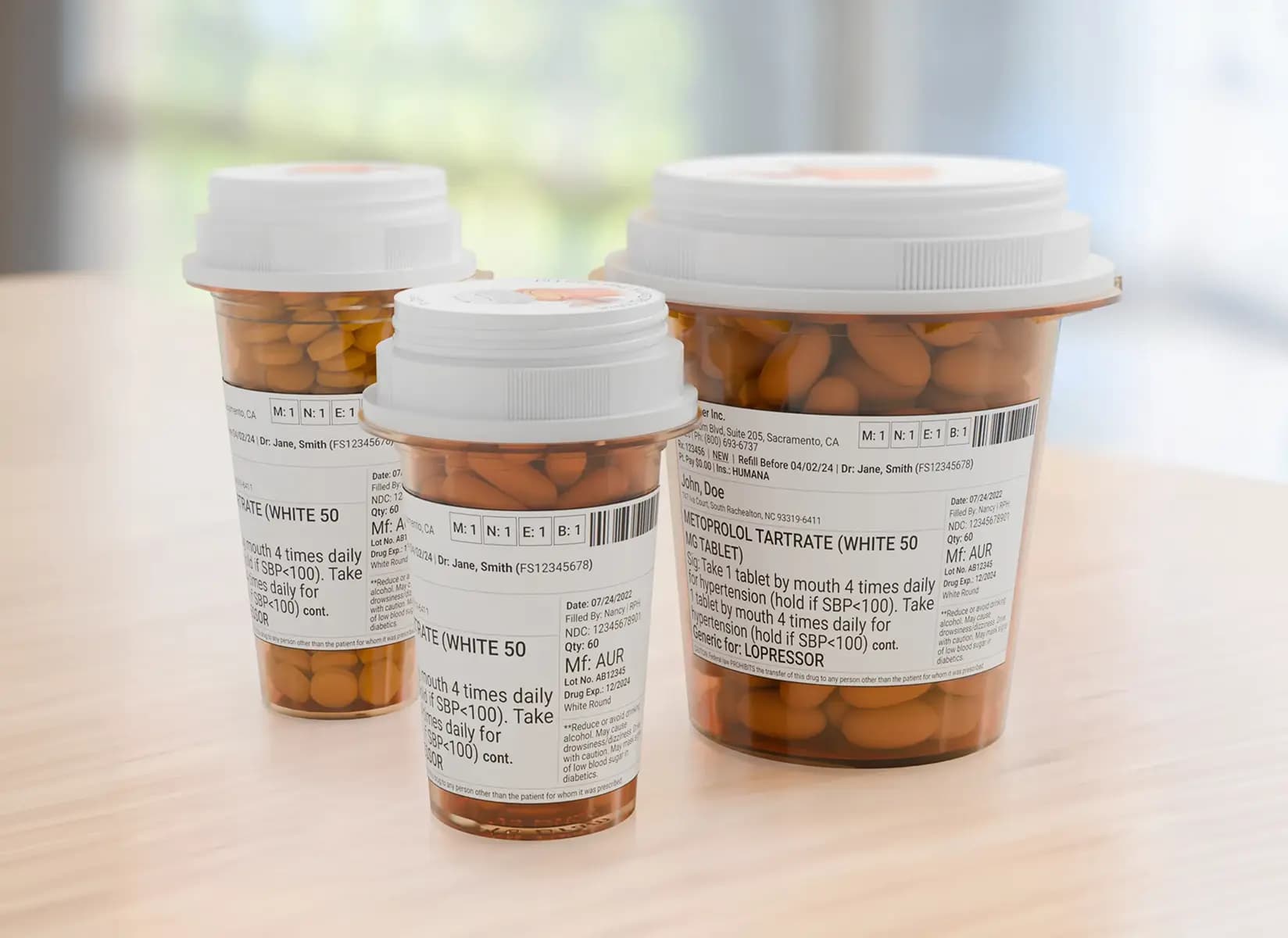 vial packaging cta section