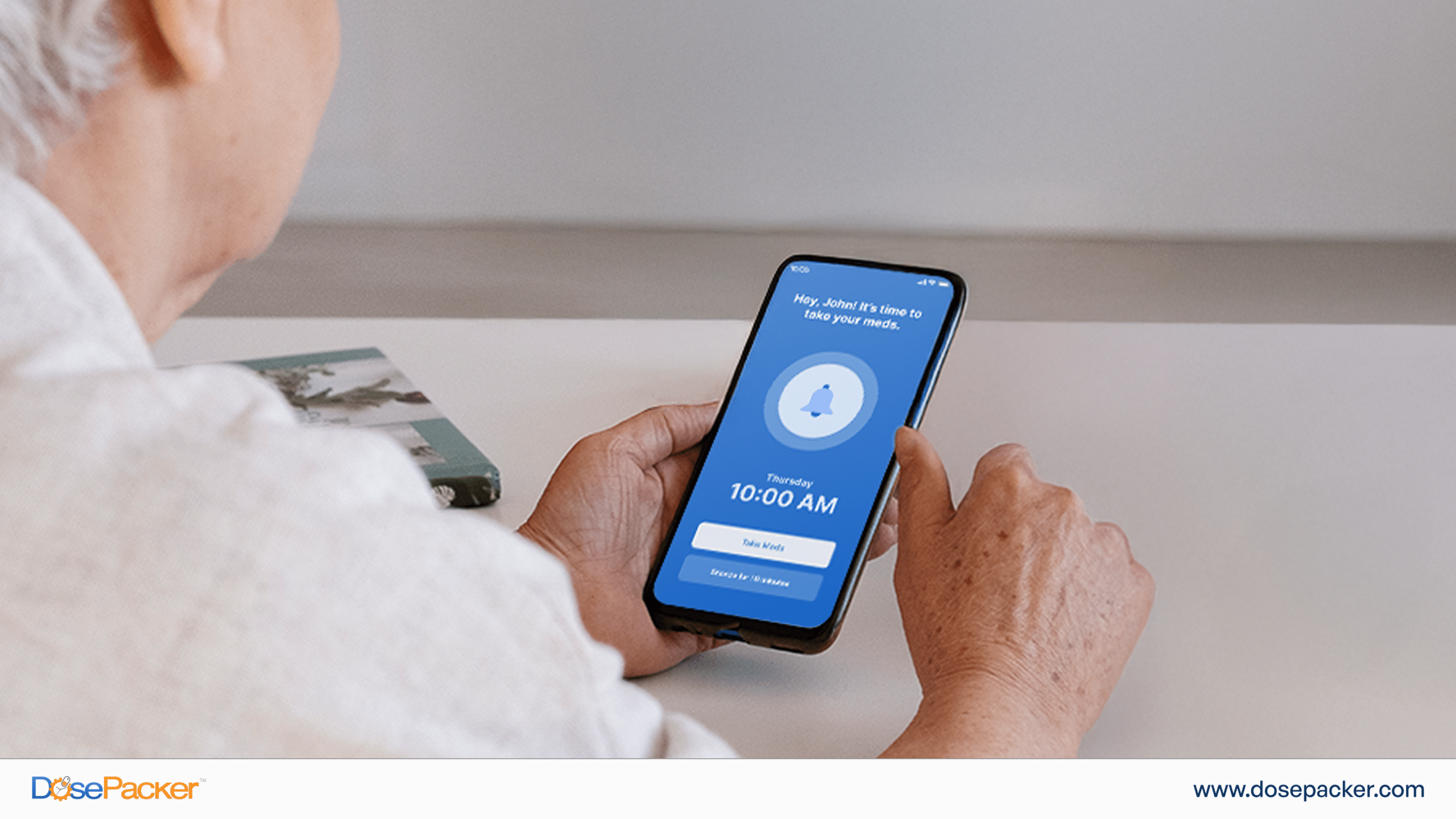 Using an app for medication reminders