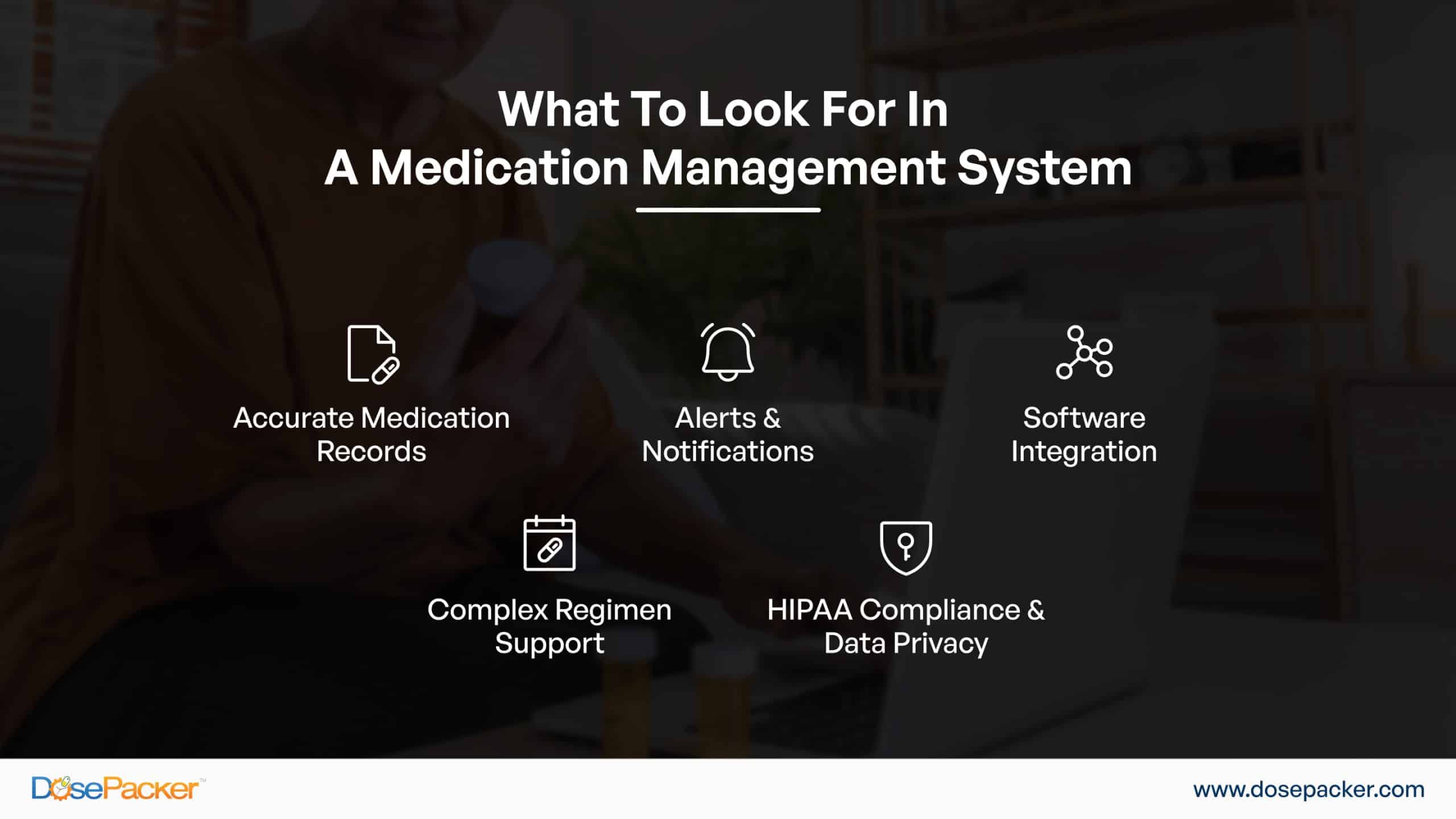 What to look for in a medication management System.