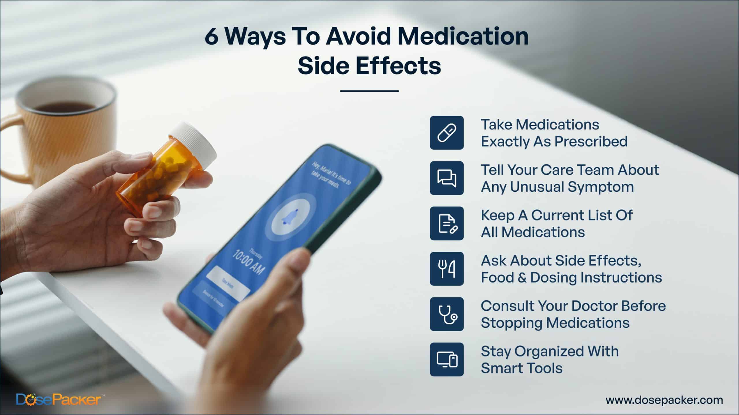 6 Ways to Avoid Medication Side Effects